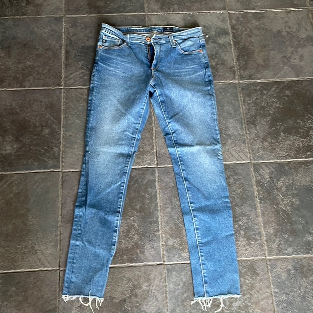 Adriano Goldschmidt (AG) The Legging Ankle Skinny Jeans Size 27
